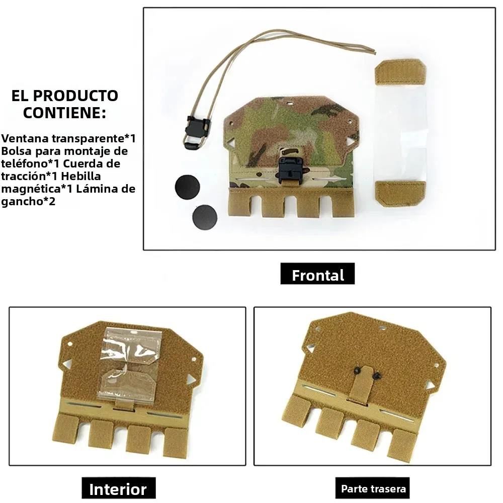 Panel Táctico MOLLE Magnético para Móvil y Chaleco – Airsoft - imagen 2