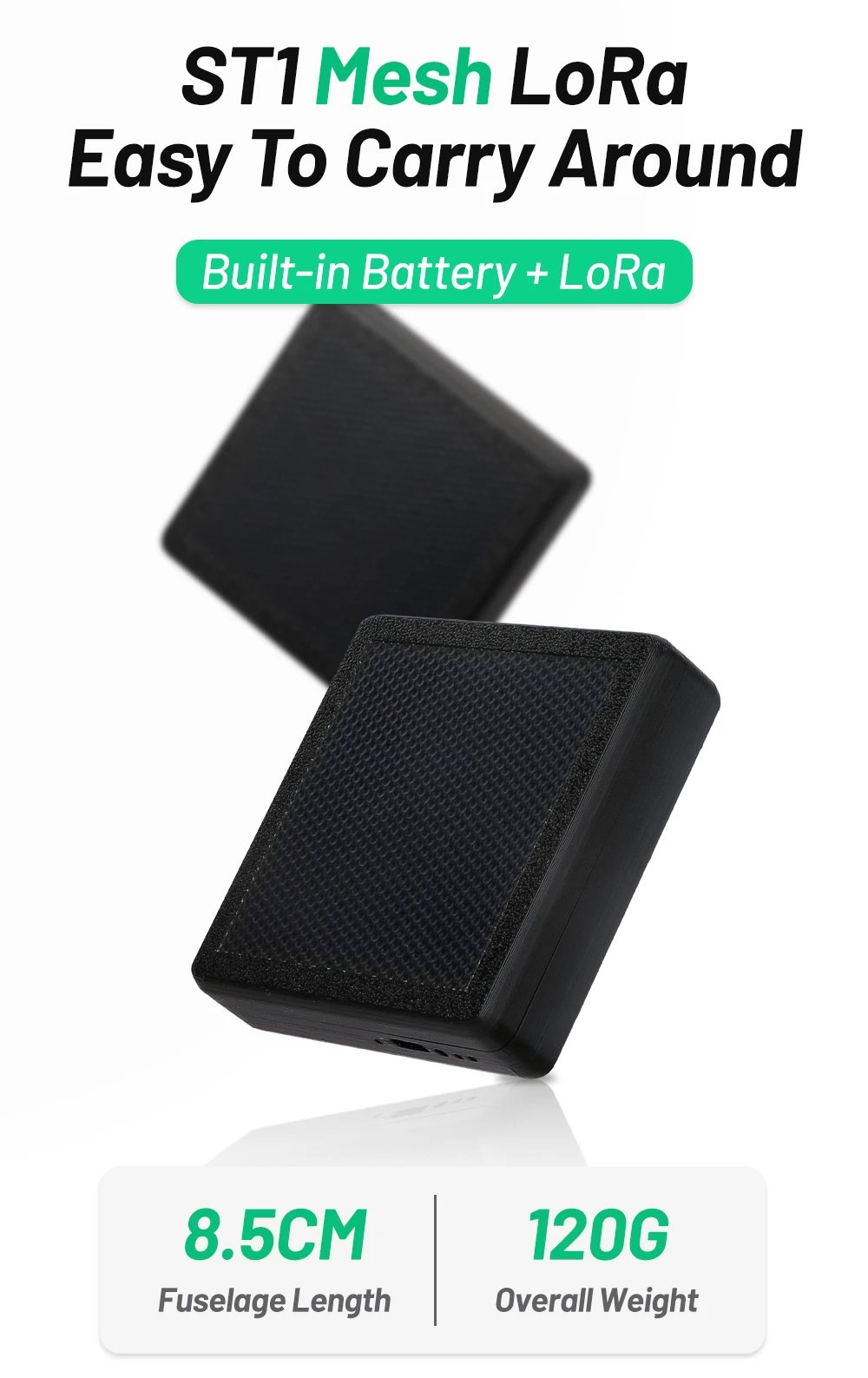 Kit solar para nodo LoRa Meshtastic con WisBlock ST1 y RAK4631