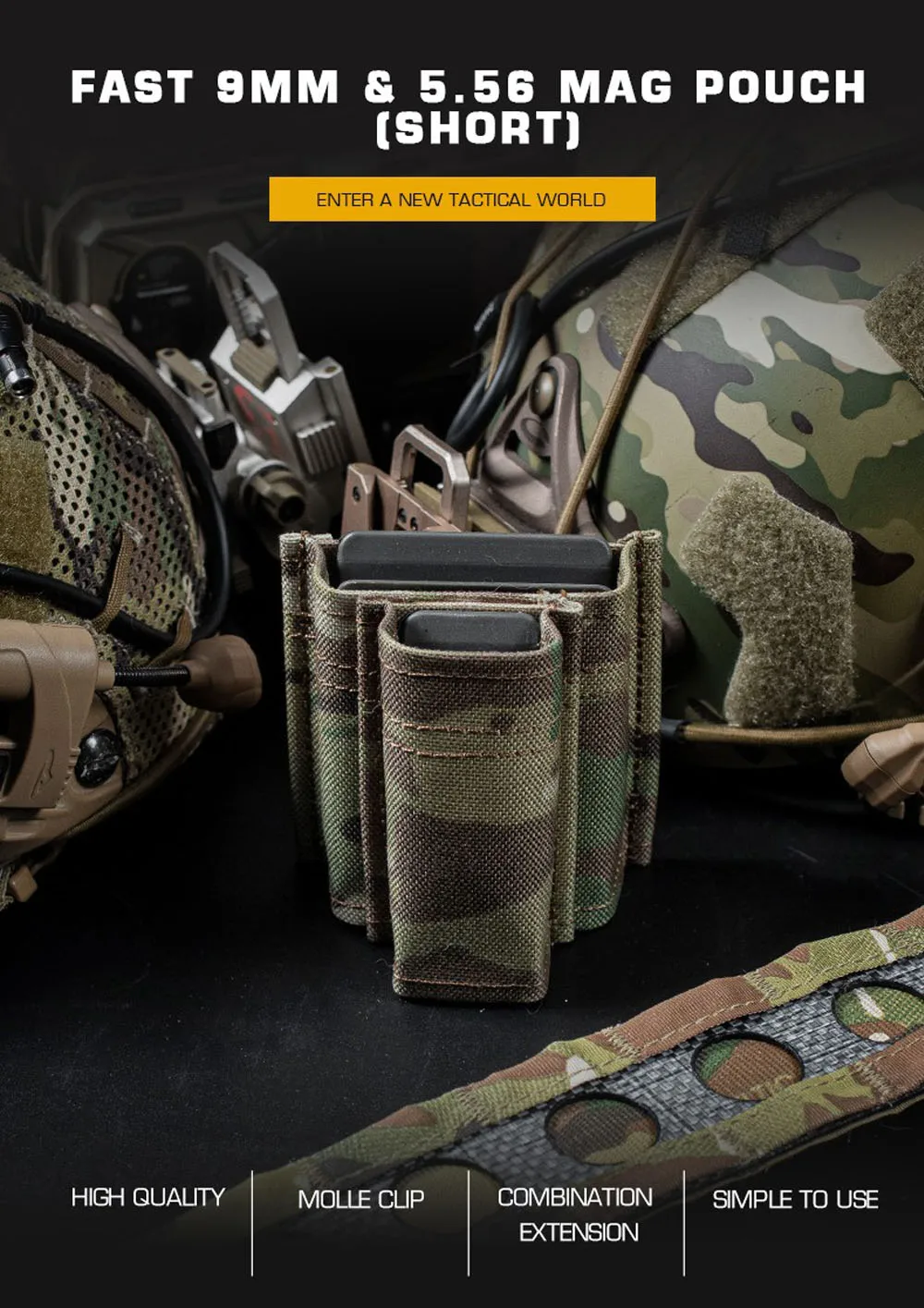 Bolsa MOLLE vista frontal