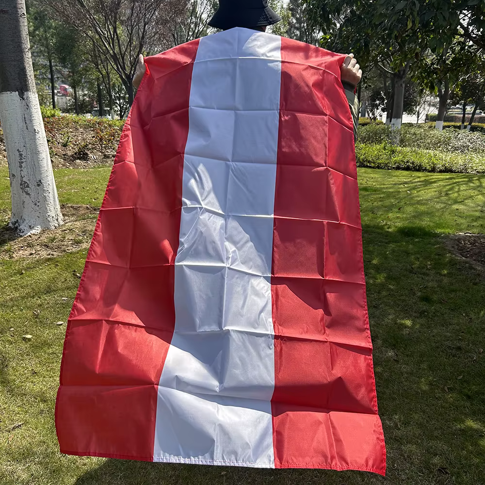 Bandera de Austria tipo chal en poliéster