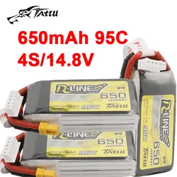 Batería LiPo TATTU 4S 14,8V 650mAh 95C para drone RC