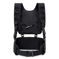 Chaleco táctico para exteriores con cinturón multiusos adaptable