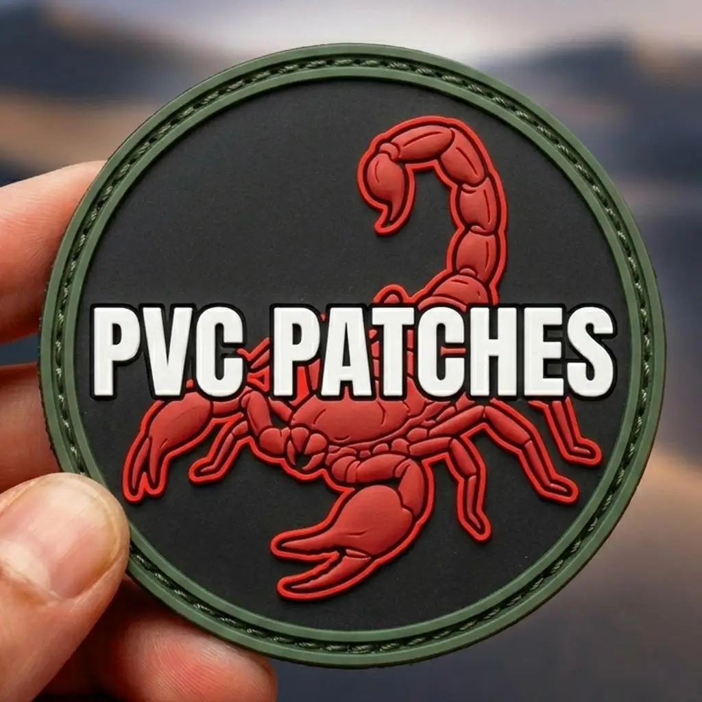 Parche táctico PVC relieve 3D con gancho y bucle para coser - imagen 4