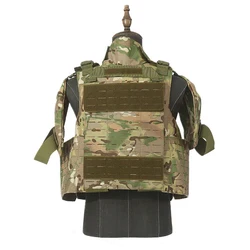 Chaleco táctico de protección completa con corte láser Oxford