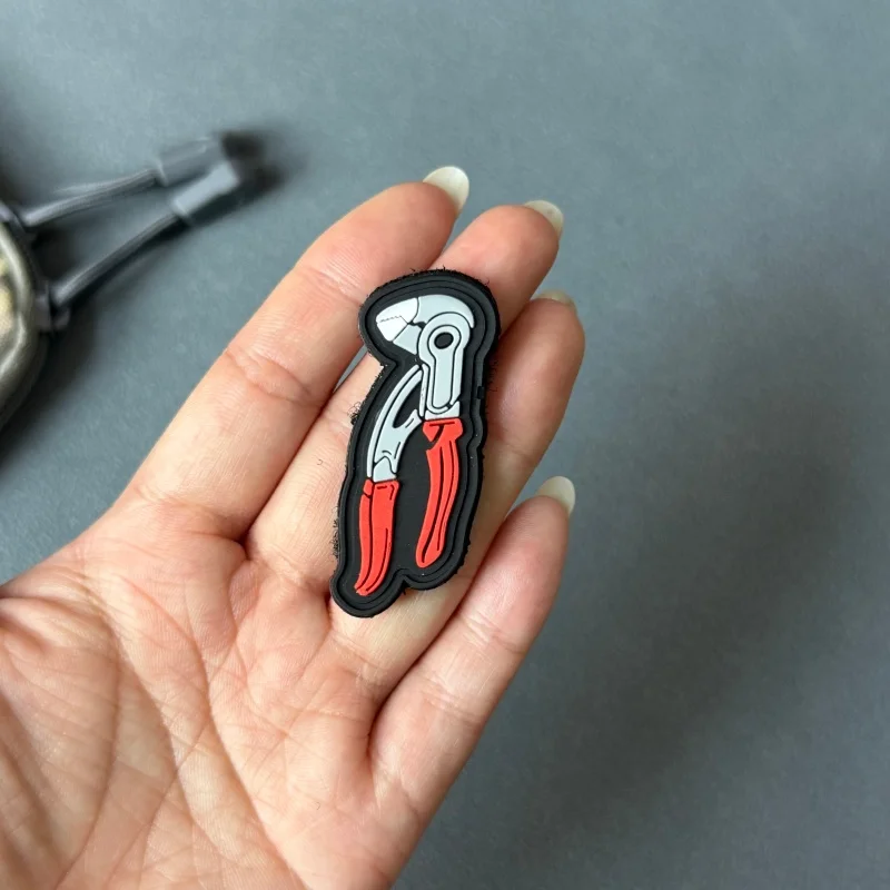 Spirit parche PVC táctico con velcro – emblema para mochila