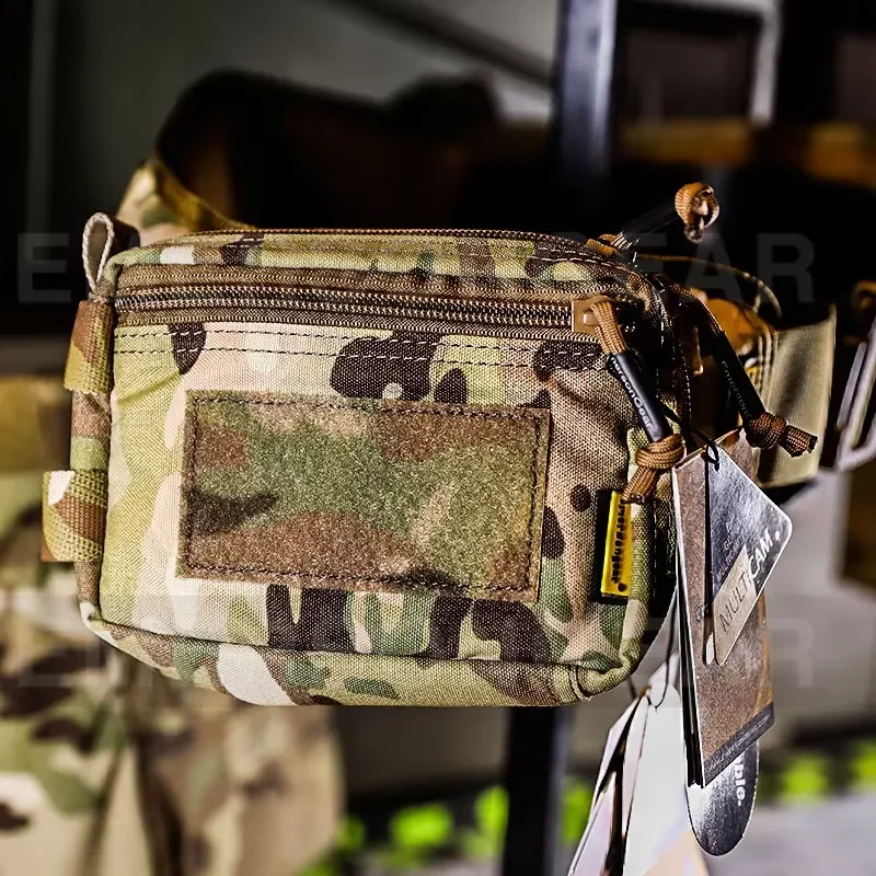 EmersonGear Riñonera táctica MOLLE multicam