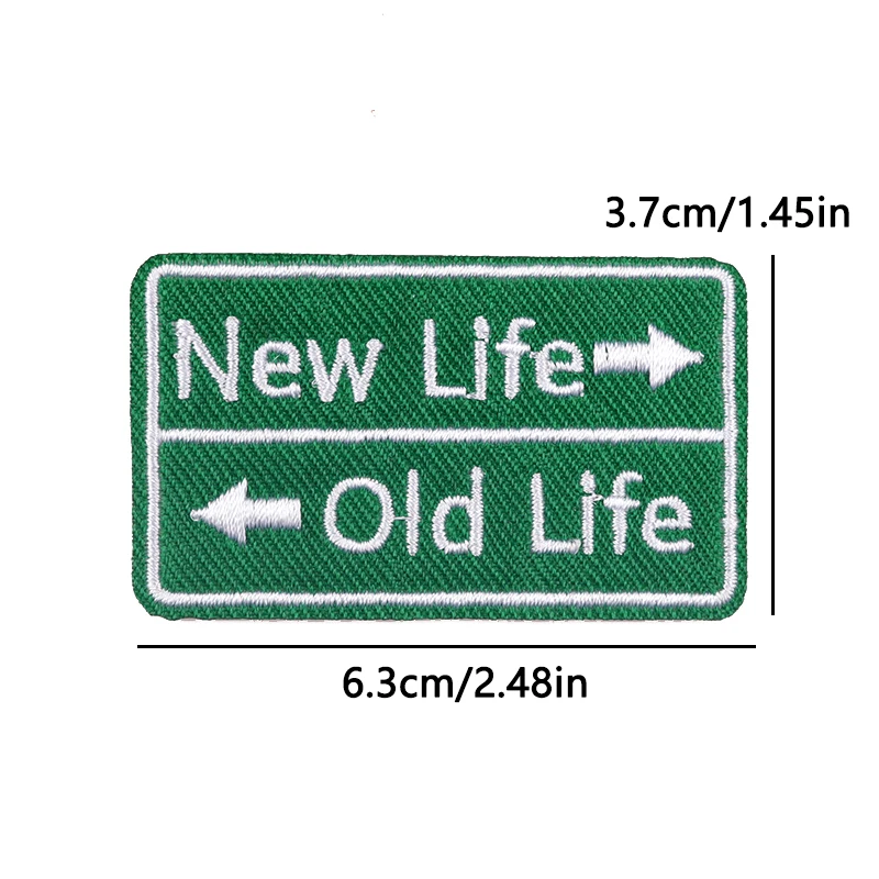 Parches termoadhesivos carretera – insignias apliques hechos a mano - imagen 2