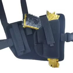 Funda táctica oculta de hombro para pistola y móvil