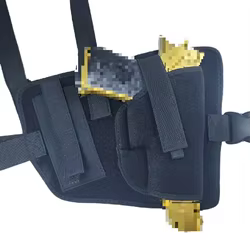 Funda táctica oculta de hombro para pistola y móvil