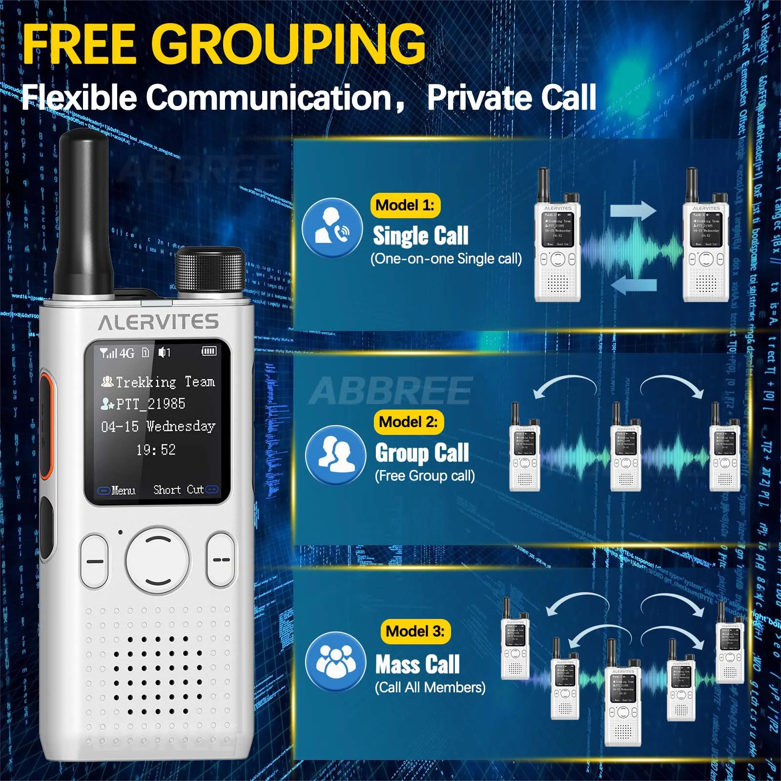Baofeng AT1 – Radio POC 4G/5G Ilimitados sin Cuota Mensual - imagen 4