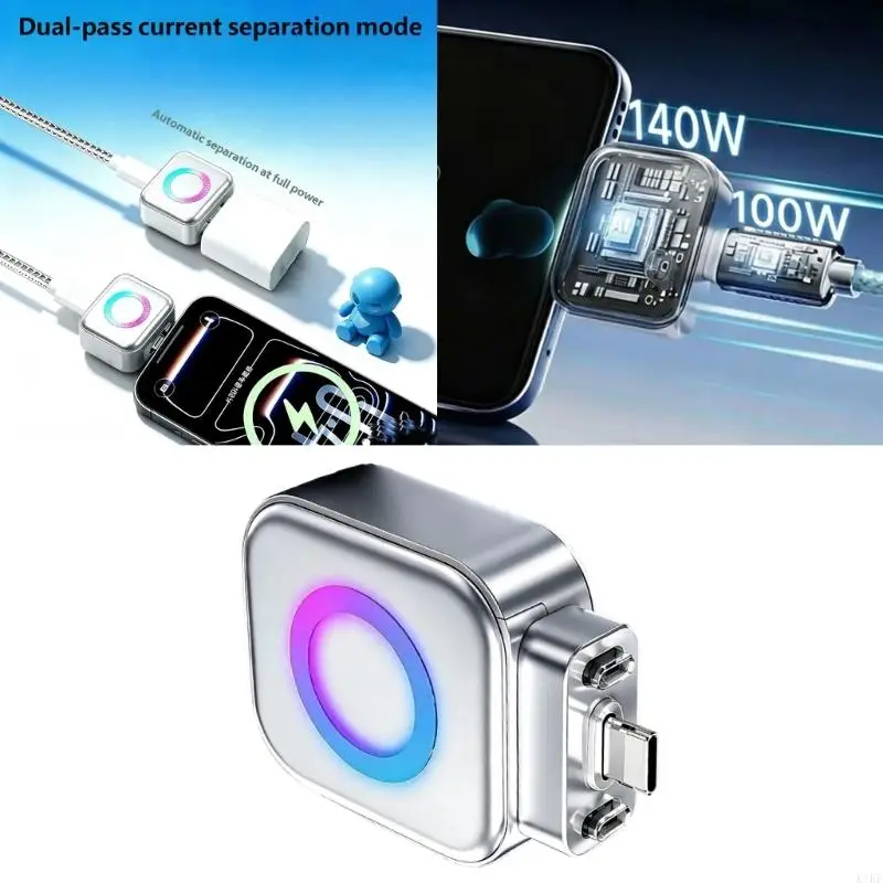 Adaptador carga inteligente desconexión automática ABS protección sobrecarga - imagen 5