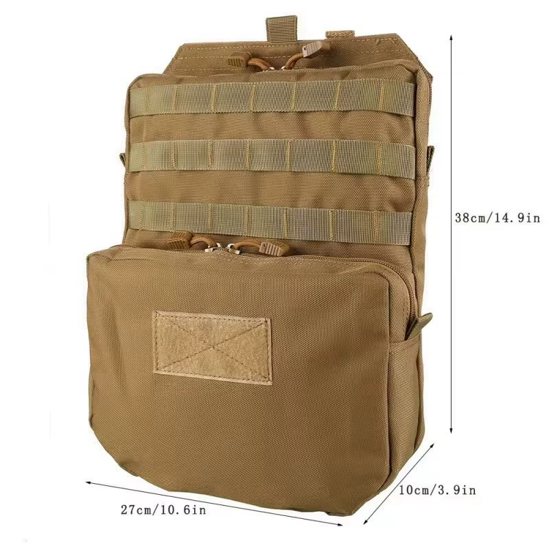 Bolsa de agua táctica JPC – Chaleco y mochila outdoor para acampar y ciclismo