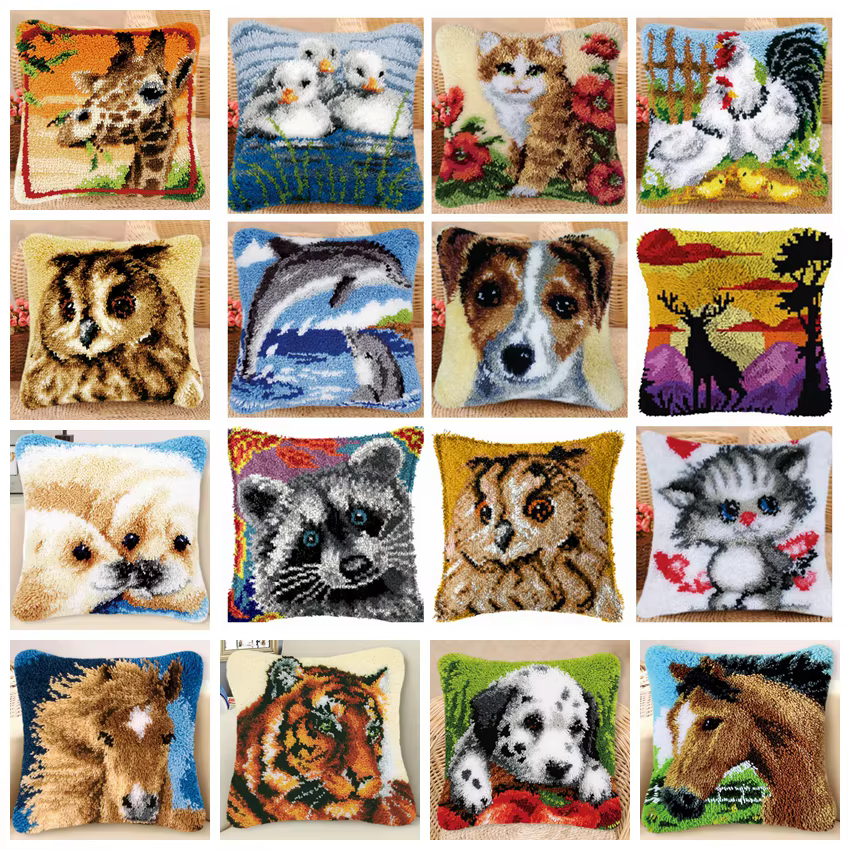 Kit gancho pestillo bordado de animal para parches personalizados - imagen 5
