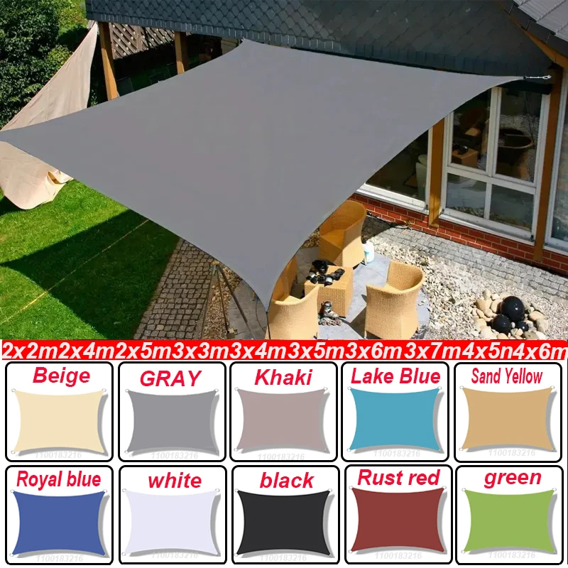 Parasol impermeable 320D en uso exterior