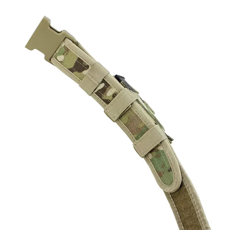 Cinturón táctico utilitario con soporte lumbar y portacargadores - imagen 2