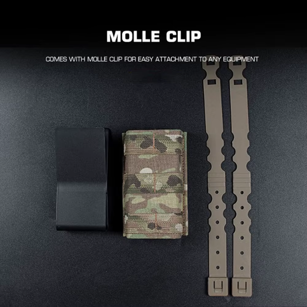 Funda táctica de cargador FAST MOLLE Malice KYWI nailon para AR15