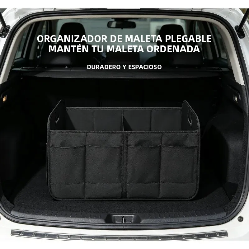 Caja plegable de almacenamiento en tela Oxford para maletero - imagen 4