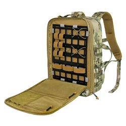 Mochila táctica MOLLE para cámara de dron en exterior, gran capacidad