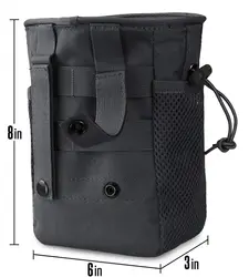 Riñonera táctica MOLLE con cinturón – Bolsa almacenamiento exterior