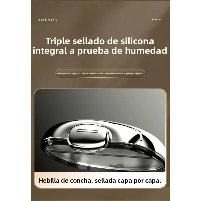 Pastillero portátil organizador compacto con sello sanitario - imagen 4