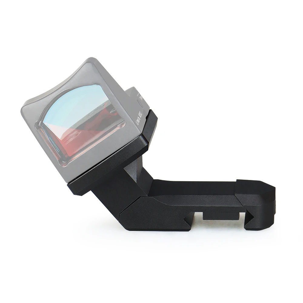 Montaje de mira punto rojo offset para riel Picatinny metal - imagen 3
