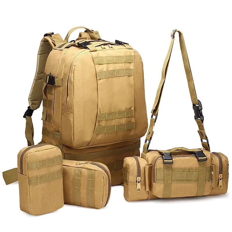 Mochila táctica impermeable gran capacidad para senderismo y acampada - imagen 5
