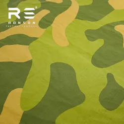 Tela camuflaje noruego de nailon a cuadros, resistente a salpicaduras