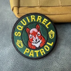 Parche bordado Ardilla roja Patrulla – Para coser o planchar