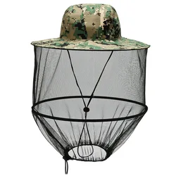 Sombrero boonie táctico de ala ancha camuflaje transpirable con malla