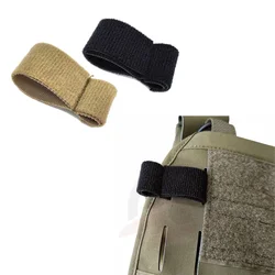 Chaleco táctico con kit gestión cables exterior y anillo PTT MOLLE