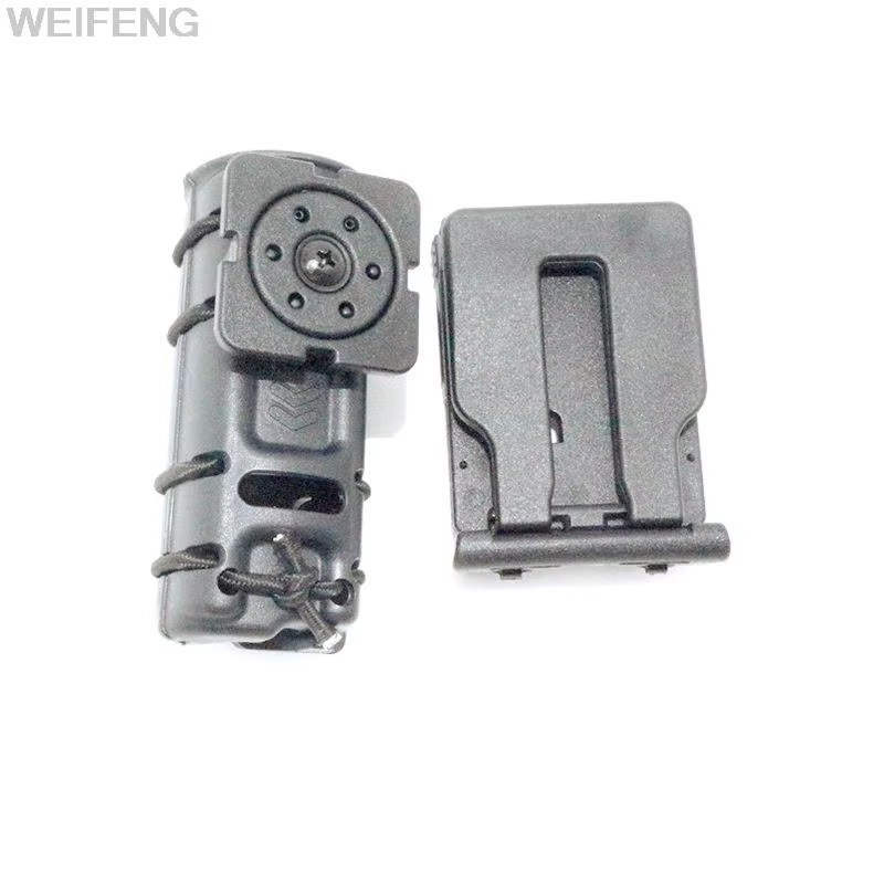 Funda táctica MOLLE giratoria 360° para linterna de defensa - imagen 2