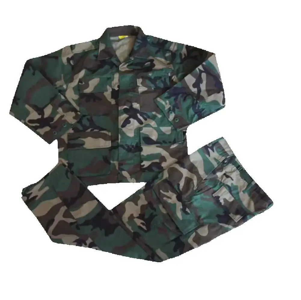 Tom PLUS BDU camuflaje M81 Woodland clásico manga larga y pantalón - imagen 3