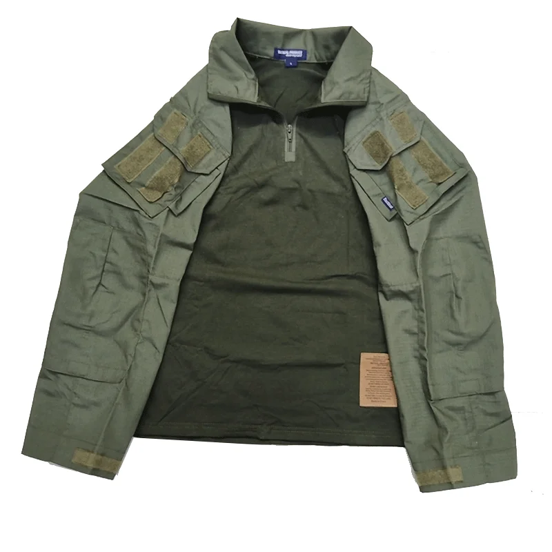 G3 CP GEN3 Pantalones tácticos cargo ripstop verde desgaste