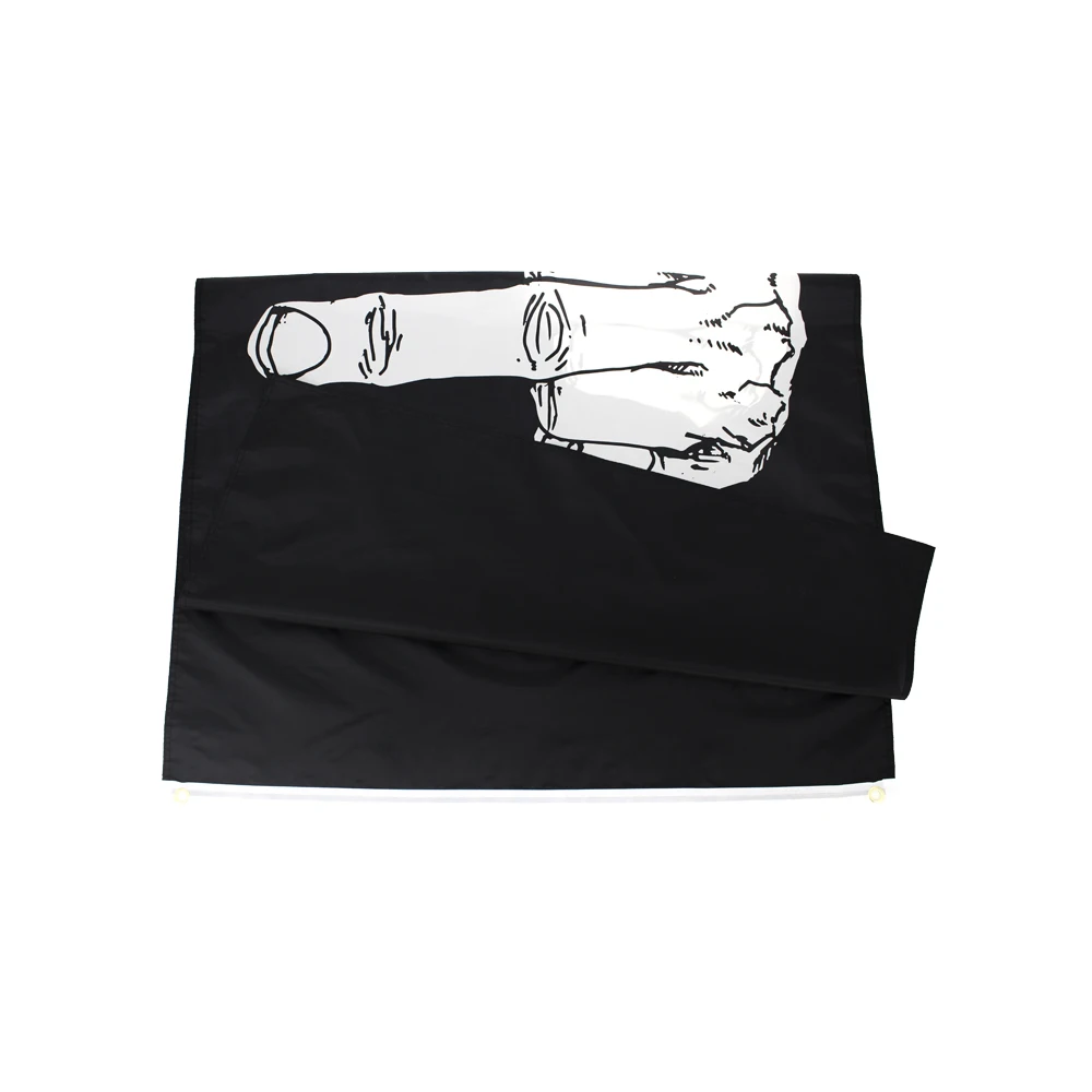 Bandera dedo medio gran formato – Decorativa para pared - imagen 3