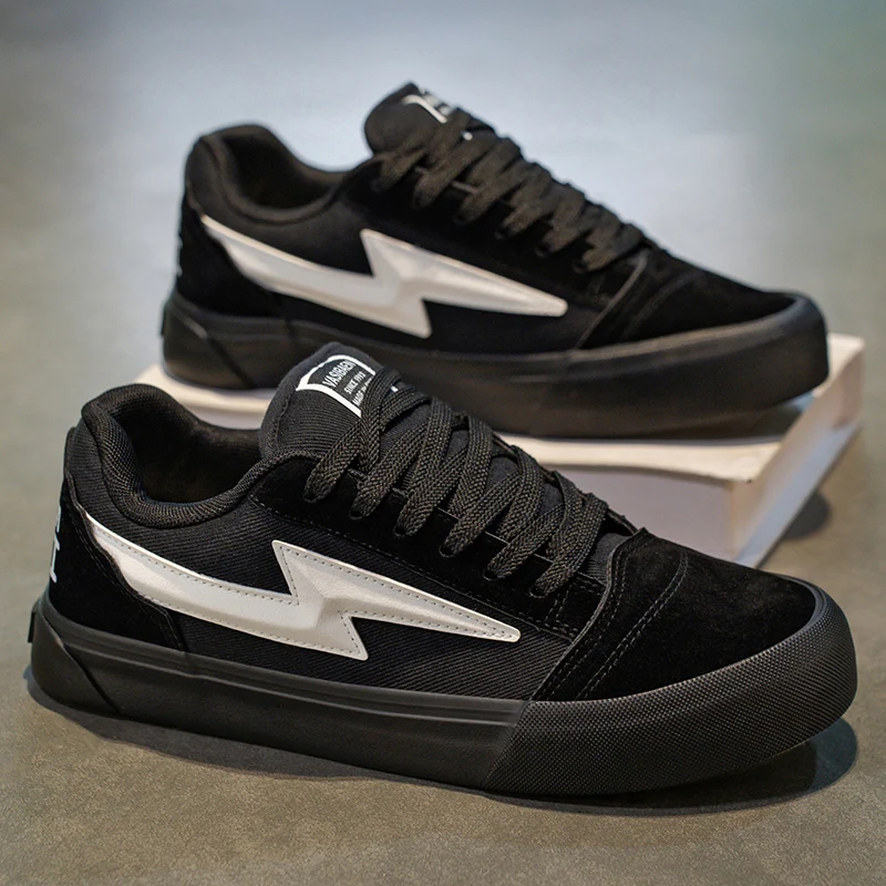 Zapatillas de lona y malla hombre – Ligeras con suela antideslizante - imagen 4
