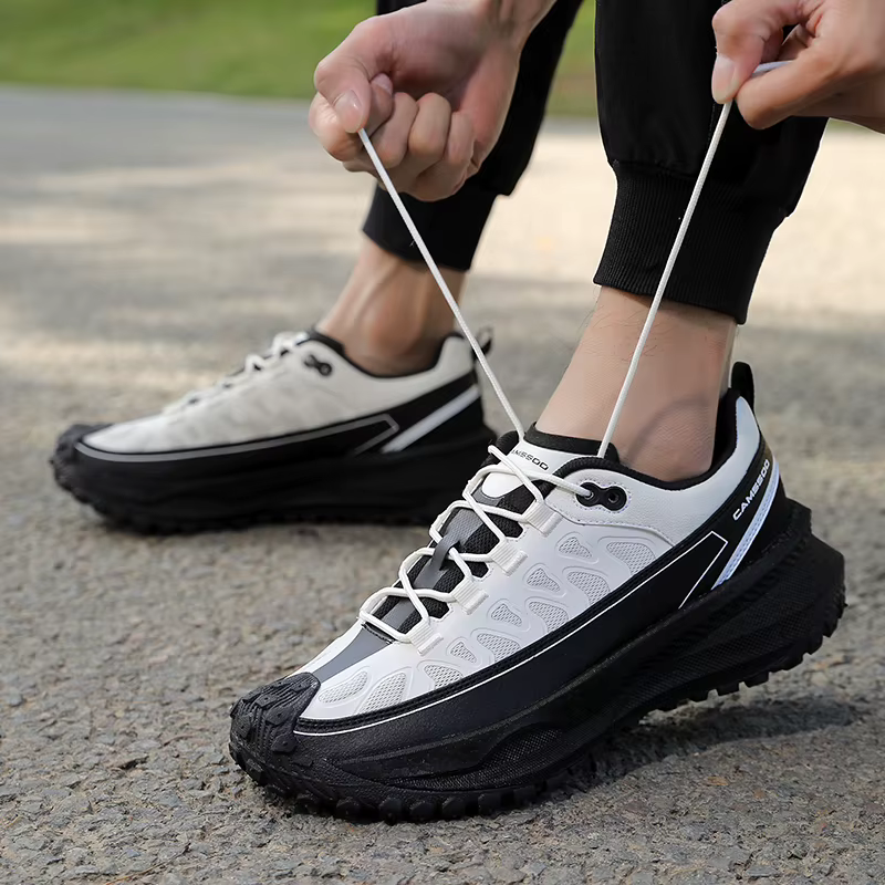 CAMSSOO Botas Trekking Hombre Transpirables Ligeras