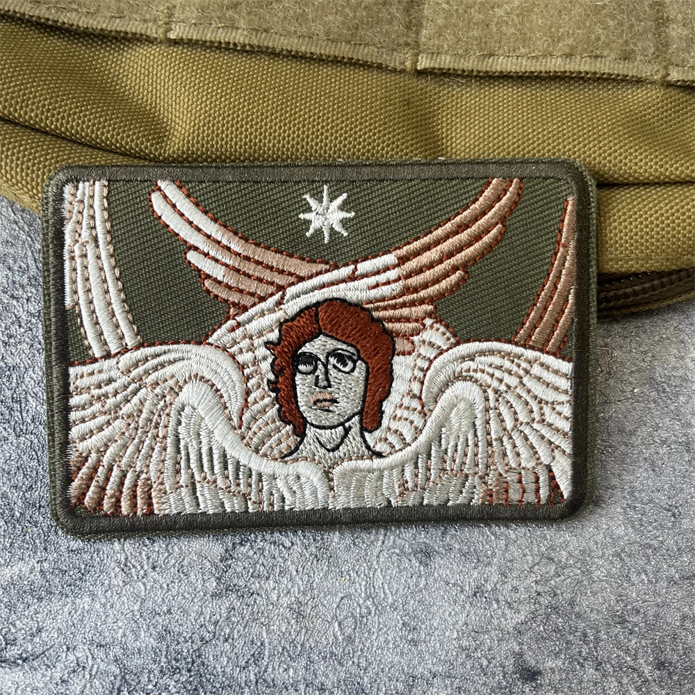 Parche aplicado en mochila táctica