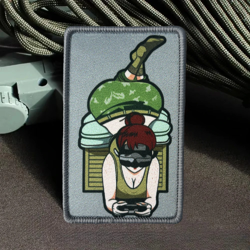 Parche colocado en mochila