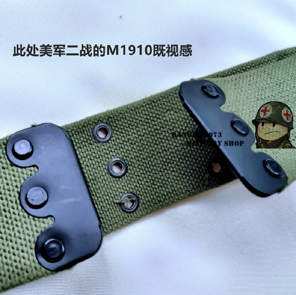 Cinturón táctico de lona M1942 para entrenamiento al aire libre - imagen 5