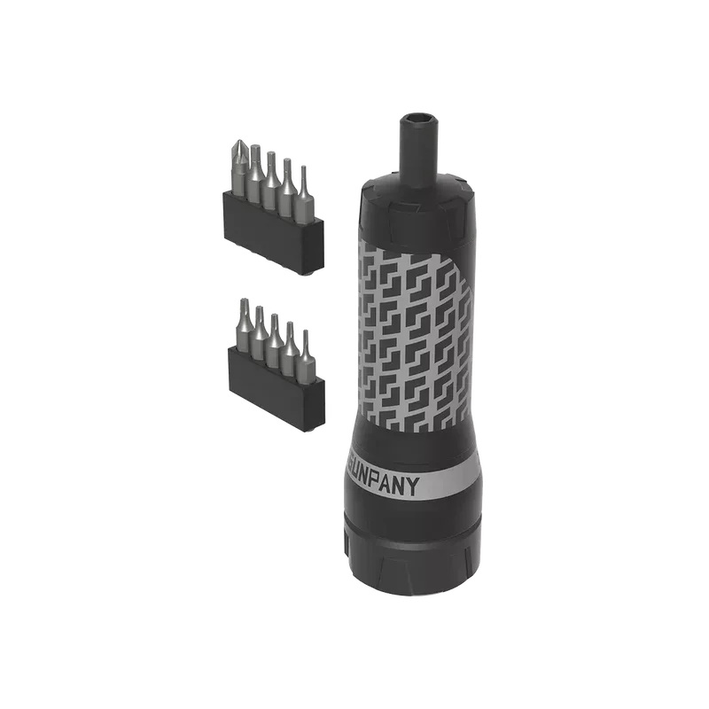 Juego de puntas de acero para diferentes tornillos