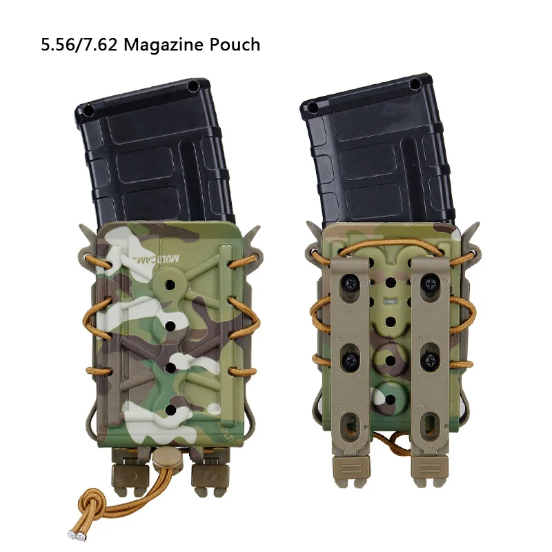 Bolsa cargador MOLLE táctica para rifles M4 AR15 AK - imagen 2