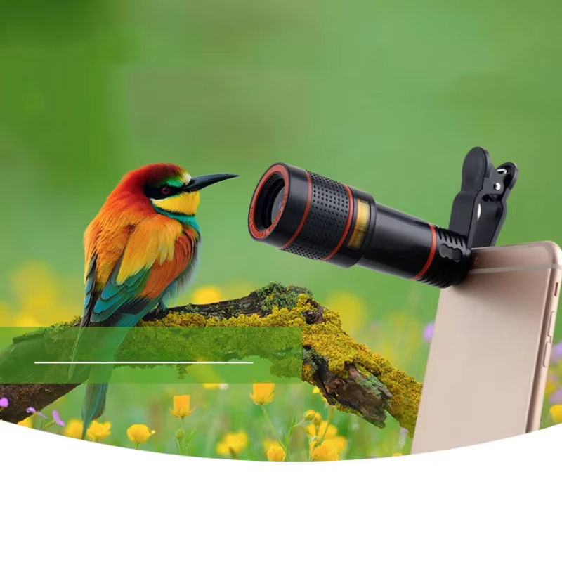 Lente Zoom 8x Óptico Externo para Móvil – Observación HD - imagen 5