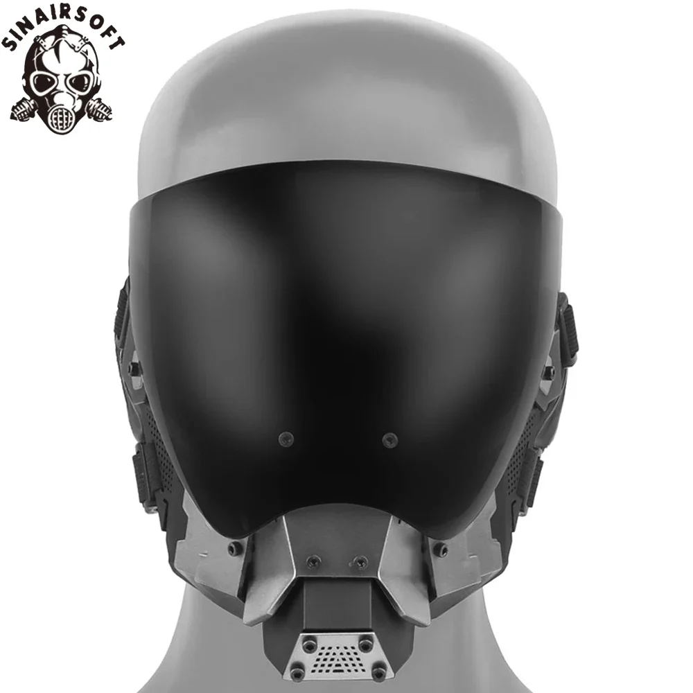 Cyberpunk Commander máscara táctica protectora facial antivaho - imagen 4