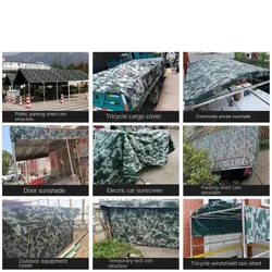 Lona impermeable táctica Oxford – Toldo multiuso para exterior