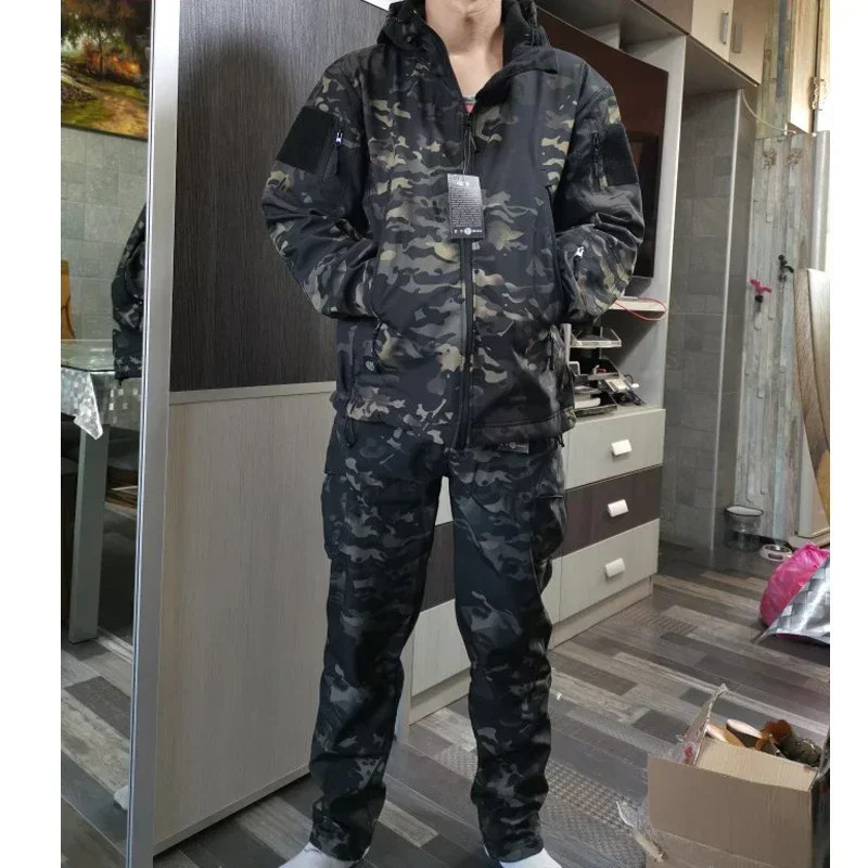 Pantalones tácticos cargo hombre ripstop MOLLE para aire libre - imagen 5