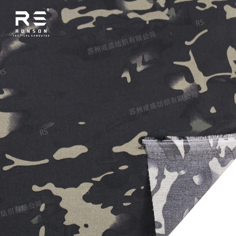 Cordura táctica CP camuflaje nocturno PU impermeable para mochilas - imagen 2