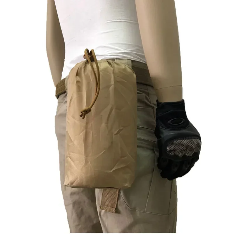 Bolsa táctica MOLLE plegable de descarga, riñonera cintura - imagen 5
