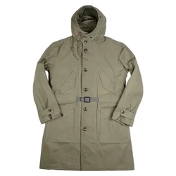 Chaqueta militar M47 verde para hombre – Cortavientos retro