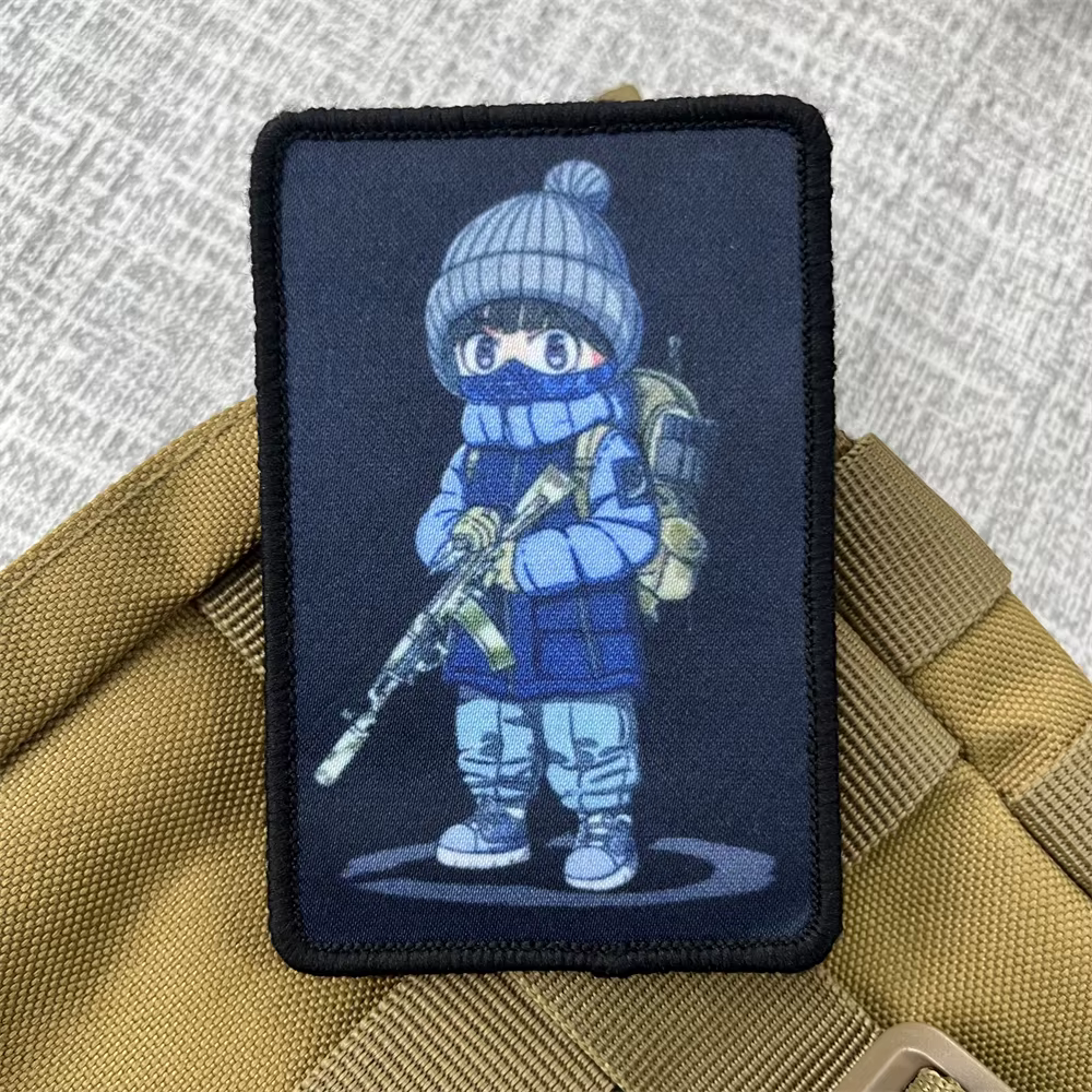 Parche táctico ruso chevron mano destino – Adhesivo para mochilas o uniformes - imagen 5