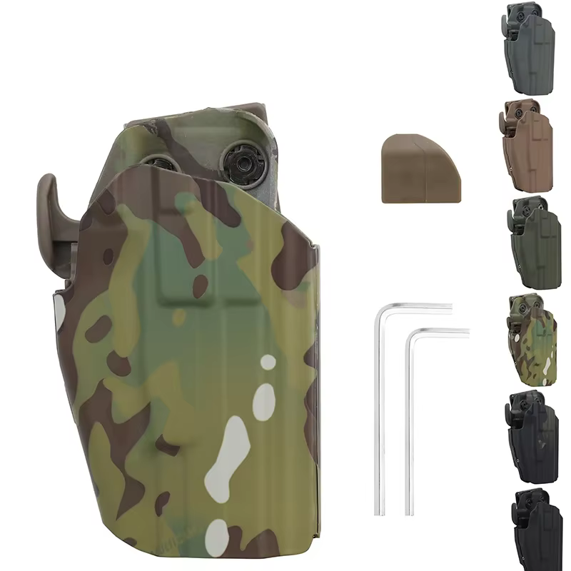 Funda tactica Glock cinturon de liberacion rapida para pistola - imagen 3